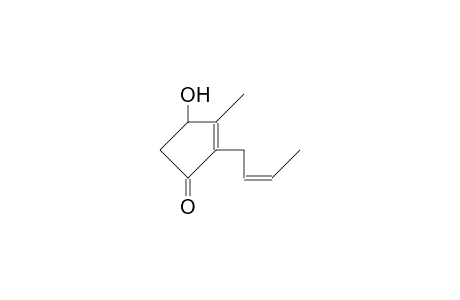 2-Cyclopenten-1-one, 2-(2-butenyl)-4-hydroxy-3-methyl-, (Z)-