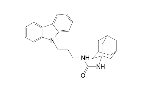 Urea, N-[3-(9H-carbazol-9-yl)propyl]-N'-tricyclo[3.3.1.1(3,7)]dec-1-yl-