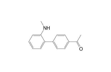 1-Methylamino-2-(p-acetylphenyl)benzene