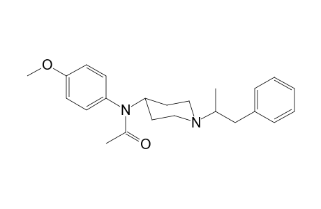 N-4-Methoxyphenyl-N-[1-(1-phenylpropan-2-yl)piperidin-4-yl]acetamide