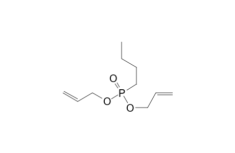 Phosphonic acid, butyl-, diallyl ester