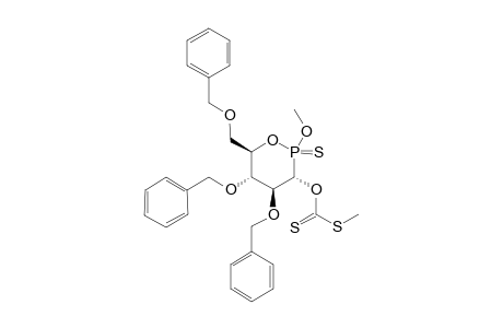 O-[(2S,3S,4S,5S,6R)-4,5-BIS-(BENZYLOXY)-6-[(BENZYLOXY)-METHYL]-2-METHOXY-2-SULFIDO-1,2-OXAPHOSPHINAN-3-YL]-S-METHYL-CARBONODITHIOATE