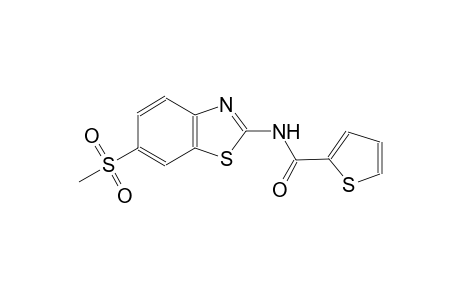 N-[6-(methylsulfonyl)-1,3-benzothiazol-2-yl]-2-thiophenecarboxamide