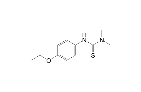 1,1-dimethyl-3-(p-ethoxyphenyl)-2-thiourea