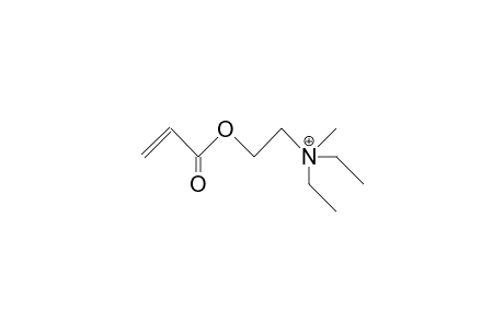 Acrylic acid, 2-(diethyl-methyl-ammonio)-ethyl ester