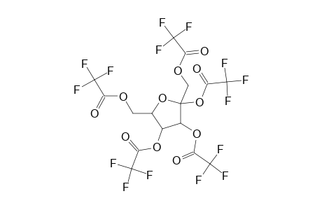 L-Sorbofuranose, pentakis(trifluoroacetate) (isomer 1)