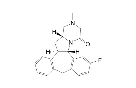 (5aS,14bR,15aR)-7-fluoro-2-methyl-1,2,3,5a,10,14b,15,15a-octahydro-4H-dibenzo-[3',4':6',7']cyclohepta[1',2':4,5]pyrrolo[1,2-a]pyrazin-4-one