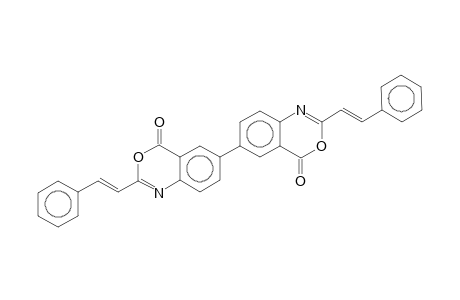 6,6'-Bis(2-styryl-4H-3,1-benzoxazin-4-one)