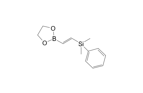 2-[(E)-2-(Dimethyl-phenyl-silanyl)-vinyl]-[1,3,2]dioxaborolane