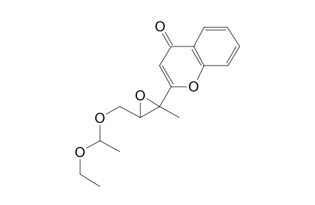 2-[2,3-Epoxy-1-(1-ethoxyethyloxy)butan-3-yl]-4H-chromen-4-one