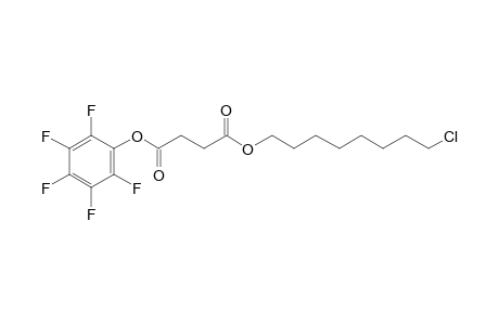 Succinic acid, 8-chlorooctyl pentafluorophenyl ester