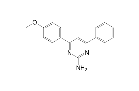 2-Amino-4-(p-methoxyphenyl)-6-phenylpyrimidine
