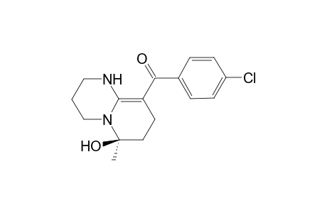 (R)-9-(p-Chlorobenzoyl)-6-hydroxy-6-methyl-1,2,3,4,7,8-hexahydro-6H-pyrido[1,2-a]pyrimidine
