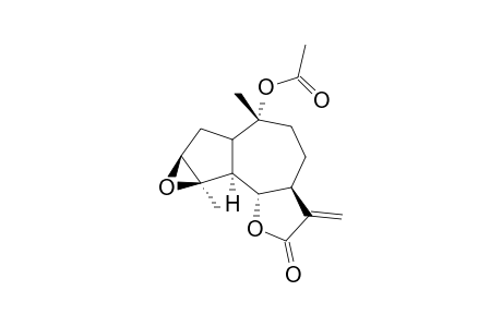 3,4-BETA-EPOXY-10-ACETOXY-8-DEOXYCUMAMBrIN-B