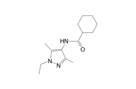 N-(1-ethyl-3,5-dimethyl-1H-pyrazol-4-yl)cyclohexanecarboxamide