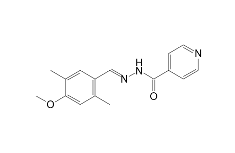 isonicotinic acid, (2,5-dimethyl-4-methoxybenzylidene)hydrazide
