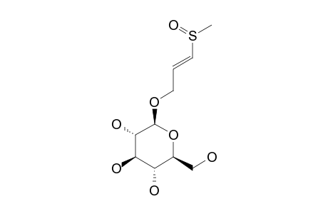 CLINACOSIDE-B;(E)-3-METHYLSULFINYL-2-PROPENYL-BETA-D-GLUCOPYRANOSIDE