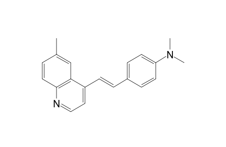 4-(p-dimethylaminostyryl)-6-methylquinoline