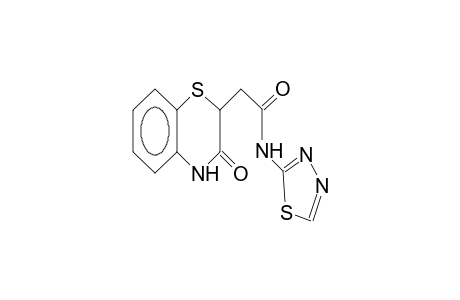 2-(1,3,4-thiadiazol-2-ylcarbamoylmethyl)-3,4-dihydro-2H-benzo[b][1,4]thiazin-3-one