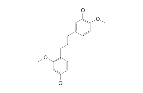 1-(4-HYDROXY-2-METHOXYPHENYL)-3-(3-HYDROXY-4-METHOXYPHENYL)-PROPANE