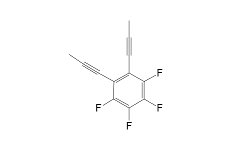 1,2,3,4-Tetrafluoro-5,6-bis-(prop-1-ynyl)-benzene