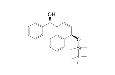 (1S,5R,3Z)-5-(tert-Butyldimethylsilyloxy)-1,5-diphenylpent-3-en-1-ol