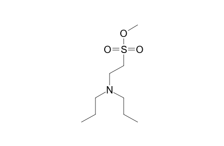Ethanesulfonic acid, 2-(dipropylamino)-, methyl ester