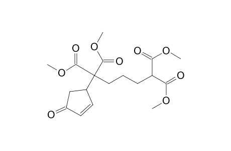 1-(4-Oxo-2-cyclopenten-1-yl)-1,1,5,5-pentantetracarboxylic acid tetramethylester