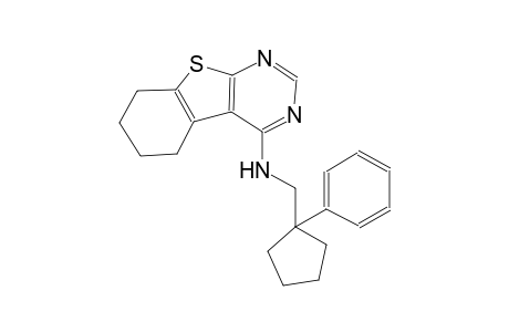 N-[(1-phenylcyclopentyl)methyl]-5,6,7,8-tetrahydro[1]benzothieno[2,3-d]pyrimidin-4-amine