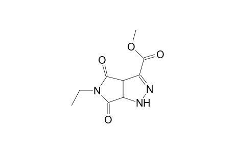 methyl 5-ethyl-4,6-dioxo-1,3a,4,5,6,6a-hexahydropyrrolo[3,4-c]pyrazole-3-carboxylate
