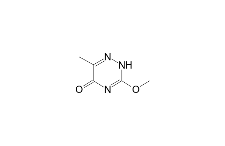 1,2,4-Triazin-5(2H)-one, 3-methoxy-6-methyl-
