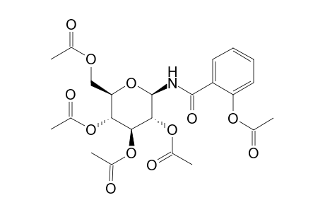 N-(beta-D-GLUCOPYRANOSYL)SALICYLAMIDE, PENTAACETATE
