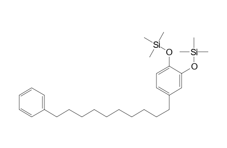 1,2-Di(trimethylsiloxy)-4-(10'-phenyldecyl)-benzene