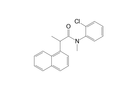N-(2-Chlorophenyl)-N-methyl-2-(1-naphthyl)propanamide