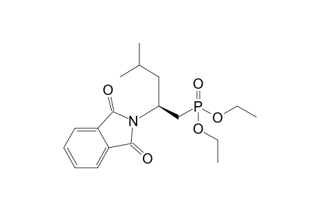 Diethyl (S)-( 4-methyl-2-phthalimidylpentyl)phosphonate