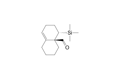 trans-6-(oxomethyl)-5-(trimethylsilyl)bicyclo[4.4.0]dec-1-ene