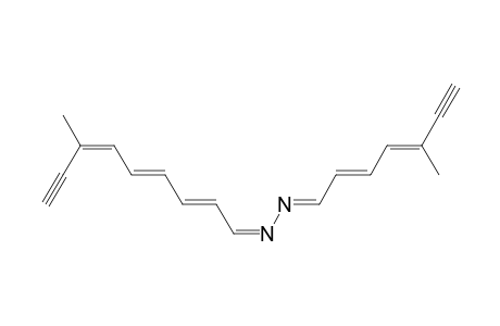 2,4,6-Nonatrien-8-ynal, 7-methyl-, (5-methyl-2,4-heptadien-6-ynylidene)hydrazone, (?,?,E,E,Z,Z,E)-