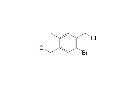 Benzene, 1-bromo-2,5-bis(chloromethyl)-4-methyl-