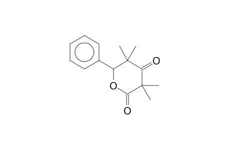 3,3,5,5-Tetramethyl-6-phenyldihydro-2H-pyran-2,4(3H)-dione