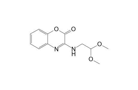 3-(2,2-dimethoxyethylamino)-1,4-benzoxazin-2-one