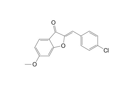 (2Z)-2-(4-chlorobenzylidene)-6-methoxy-1-benzofuran-3(2H)-one