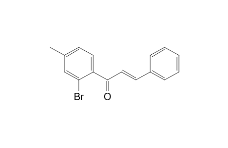 (E)-1-(2-Bromo-4-methylphenyl)-3-phenylprop-2-en-1-one