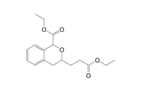 Ethyl (1RS,3RS)-(+-)-3-[2-(Ethoxycarbonyl)ethyl]-3,4-dihydro-1H-2-benzopyran-1-carboxylate