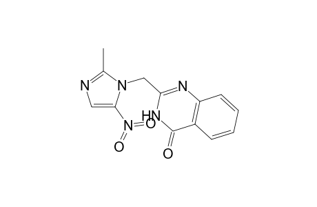 4(3H)-Quinazolinone, 2-[(2-methyl-5-nitro-1H-imidazol-1-yl)methyl]-