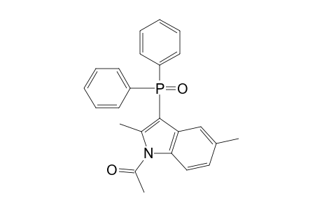 1H-Indole, 1-acetyl-3-(diphenylphosphinyl)-2,5-dimethyl-