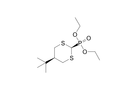 cis-5-tert-Butyl-2-(diethoxyphosphoryl)-1,3-dithiane