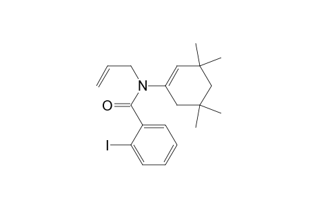 Benzamide, 2-iodo-N-2-propenyl-N-(3,3,5,5-tetramethyl-1-cyclohexen-1-yl)-