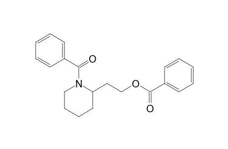 2-(1-benzoyl-2-piperidyl)ethyl benzoate