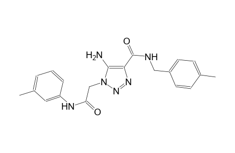 5-amino-N-(4-methylbenzyl)-1-[2-oxo-2-(3-toluidino)ethyl]-1H-1,2,3-triazole-4-carboxamide
