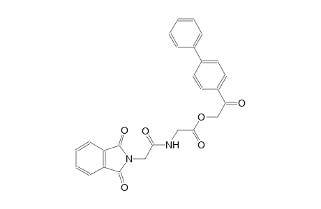 acetic acid, [[(1,3-dihydro-1,3-dioxo-2H-isoindol-2-yl)acetyl]amino]-, 2-[1,1'-biphenyl]-4-yl-2-oxoethyl ester